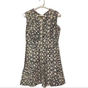 Marimekko Vintage White and Black Floral Dress